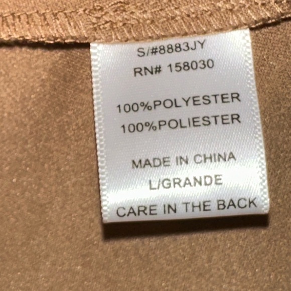 Love Tree Tan Zip-Front Jacket - Picture 5 of 10